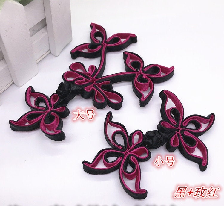 Handmade Chinese Knot Buttons: Cheongsam Sewing Fasteners