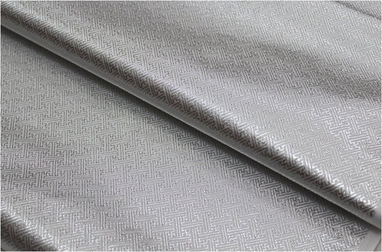 Gold & Silver Brocade Fabric: Small Squares, Costume Dress Material