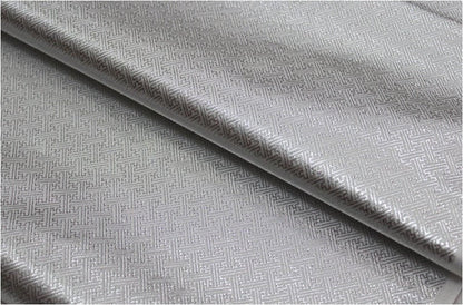 Gold & Silver Brocade Fabric: Small Squares, Costume Dress Material