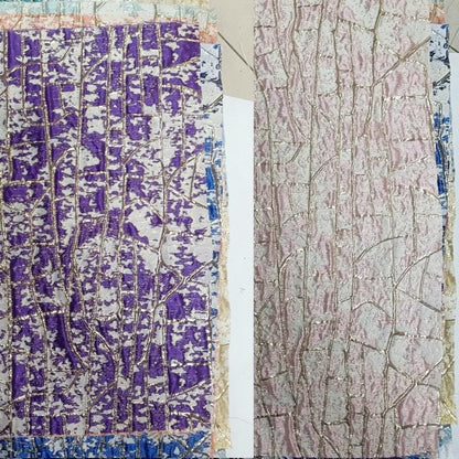Metallic 3D Texture Jacquard Fabric - 56" Wide - Upholstery & Sewing