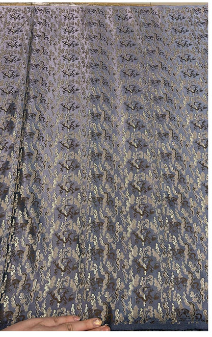 Chinese Brocade Fabric: Silk Blend, Cheongsam Qipao Material, 29.5" Wide