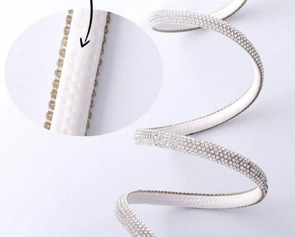 Rhinestone Decorative Belt: DIY Shoes/Bag Accessory (1 Meter)