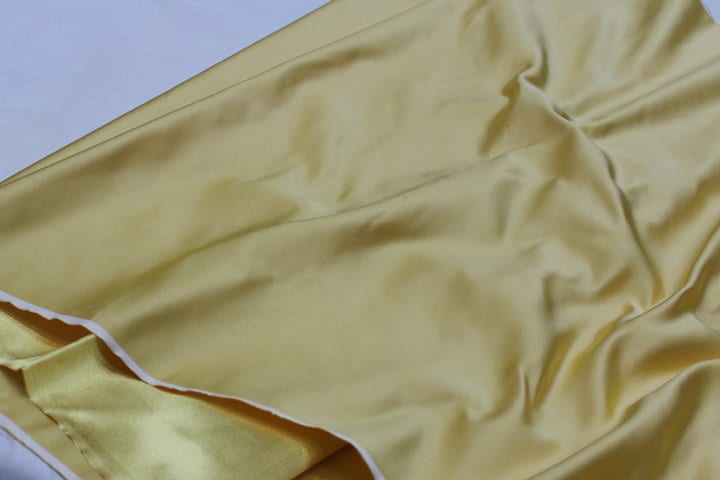 Plain Silk Brocade Fabric: Sewing Material, 29" Wide - By the Meter