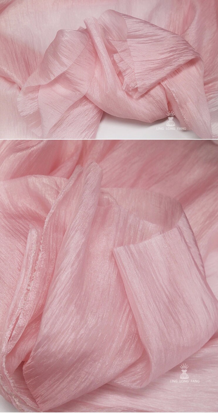 Shiny Rayon Fabric: Lightweight Pearlescent Material, 59" Wide