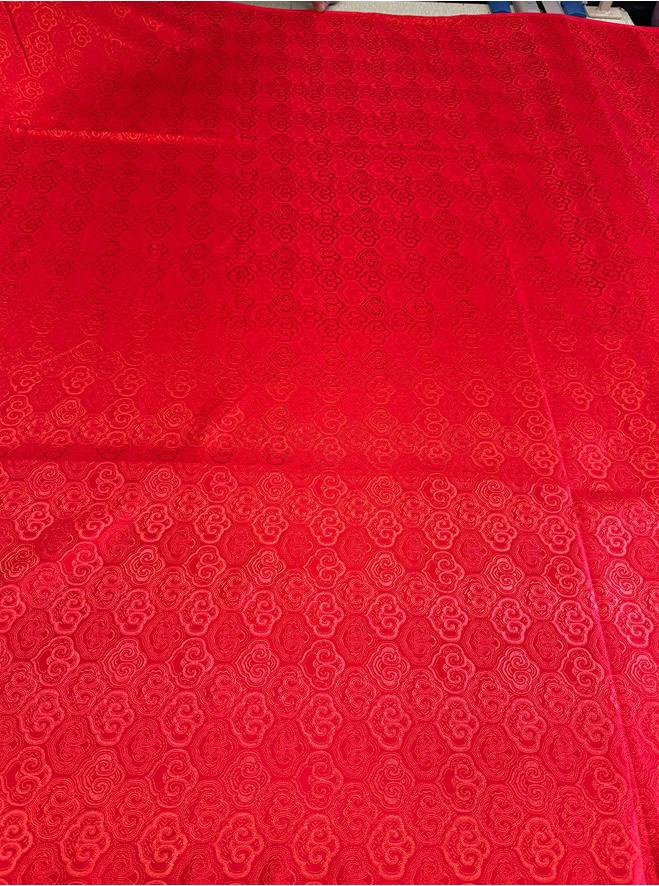 Cloud Brocade Fabric: Rayon Jacquard for Costume & Decor