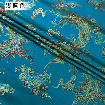Phoenix Brocade Fabric: Rayon Jacquard, Costume & Decor (29.5" Wide)