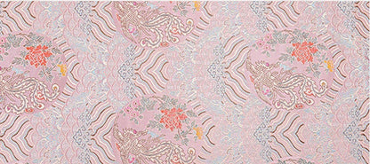 Phoenix Brocade Fabric: Sea Wave Silk Rayon Jacquard (29.5"/75cm)
