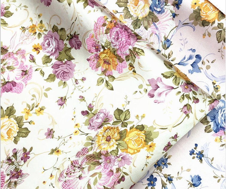 Peony Flower Silk Brocade Fabric: Chinese Wedding Upholstery, Quilting (By 1 Meter)