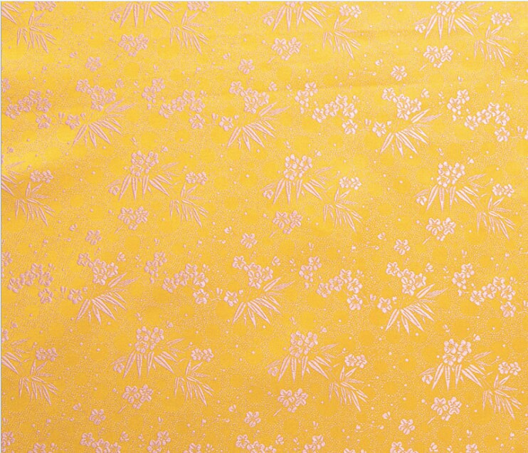 Cherry Blossom Brocade Fabric: Bamboo Jacquard, Renaissance Sewing, Upholstery (by the Meter)