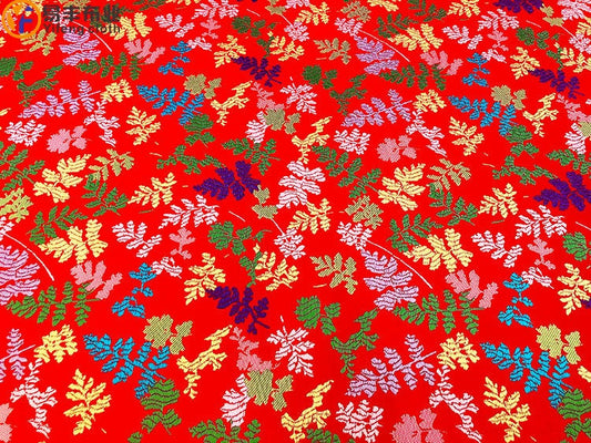 Christmas Jacquard Brocade Fabric: Holiday Sewing & Upholstery (29.5"W)