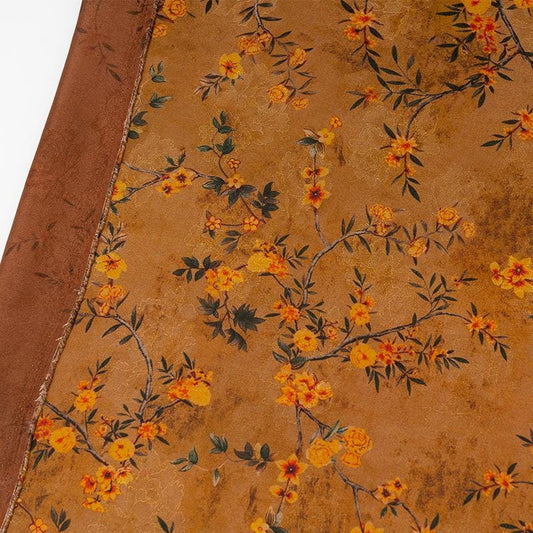 Tissu satiné de soie couleur thé vintage : 150 cm de large, pour ameublement, costumes et rideaux