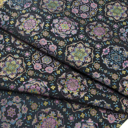 Tissu brocart DunHuang Baoxiang : 59 po de large, pour costumes tibétains
