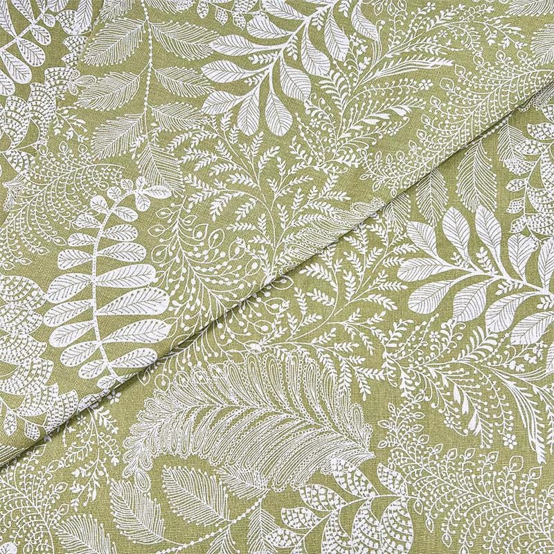 Tissu en coton et lin à imprimé floral : matériau de couture pour robes et ameublement (59 pouces)