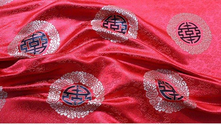 Chinese Brocade Fabric: Mongolian Gown, Tibetan Robe, Upholstery Fabric