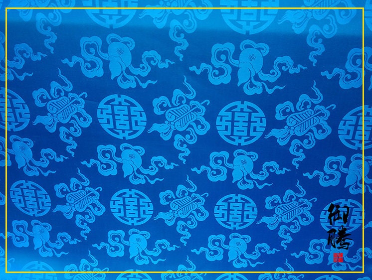Jacquard Mulberry Silk Damask Fabric: Hand Woven Upholstery, Costume, Decor (29.5"W)