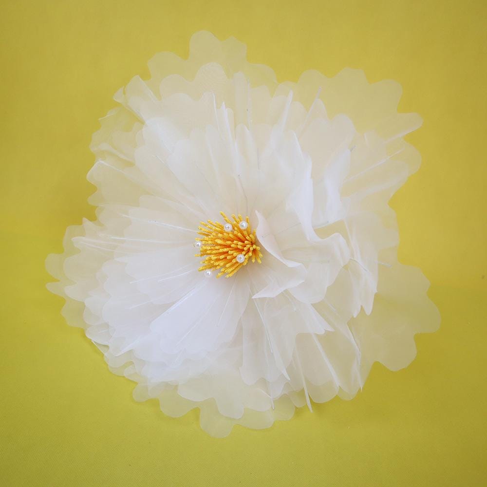 Gradient Peony Wedding Decor: Floral Centerpiece, Photo Booth Backdrop