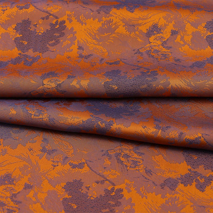 Tissu jacquard en rayonne : gaze cantonaise imprimée numériquement de 150 cm de large
