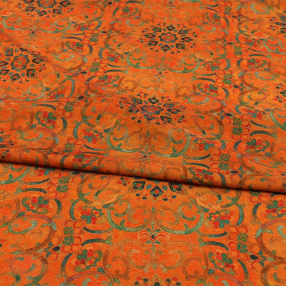 Chinese Geometric Baoxiang Pattern Shimmer Brocade Fabric ��� Shiny Floral Material for Cheongsam & D