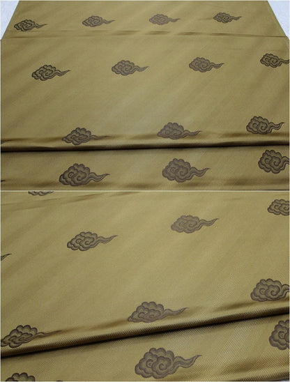 Cloud Brocade Fabric: Silk Rayon Jacquard, Costume Dress Material