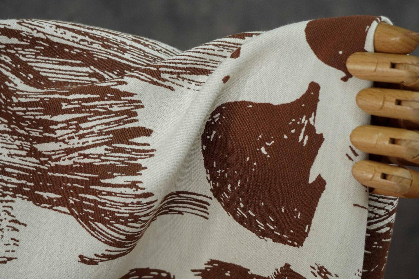 Hedgehog Fabric ��� Hand-Painted Style, Upholstery & Quilti" Wide