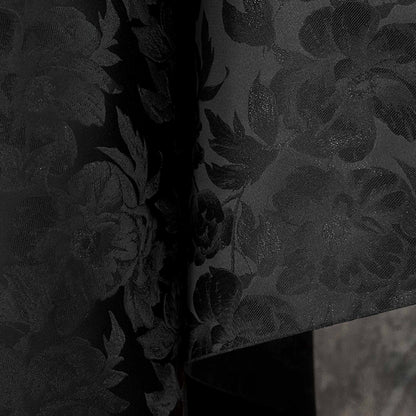 Gold & Silver Floral Jacquard Fabric - 65" Wide