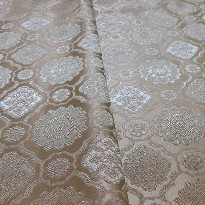 Brocade Rayon Fabric: Mongolian Tibetan Gown Sewing Material
