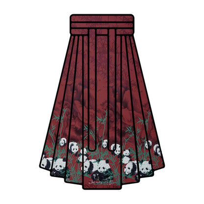 Red Panda Jacquard Fabric: Embossed Upholstery, Costume, Decor - 65"W