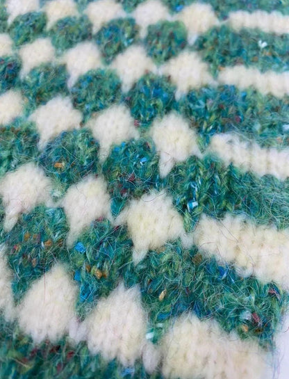 Rainbow Mohair Silk Yarn: Hand-Dyed Lace, Knitting Crochet Weaving