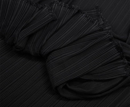 Tissu mousseline plissé : 150 cm de large, texture accordéon