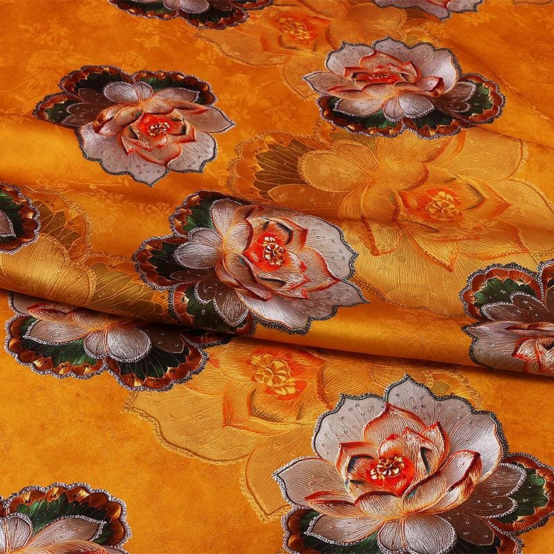 Tissu Shantung en viscose : 100 % rayonne, largeur 147 cm (58 po) - Couture, costumes, décoration