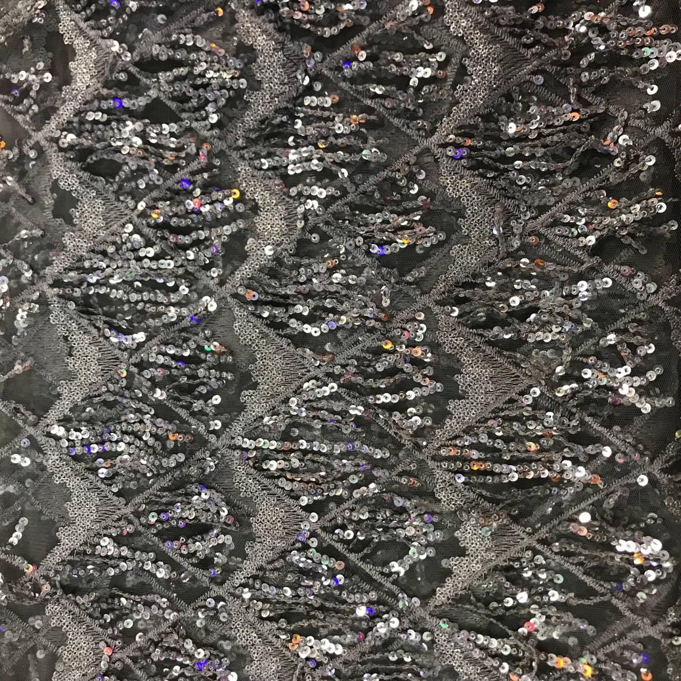 Tissu en gaze à paillettes : Matière scintillante pour robes, costumes et créations DIY