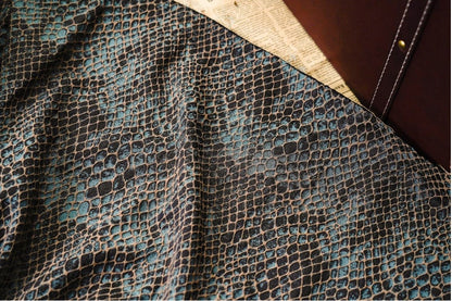 Tissu jacquard 3D à écailles de poisson : polyester de 132 cm de large pour la couture et le matelassage