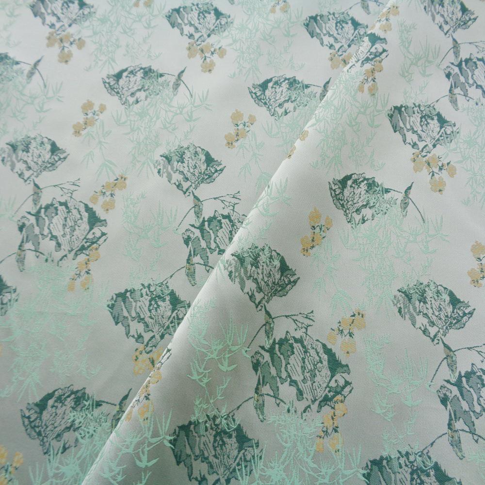 Palace Style Brocade Jacquard Fabric: 59"W Damask for Upholstery & Costume