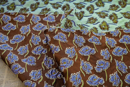 Floral Jacquard Woven Fabric: 3D Embossed Upholstery, Costume, Sewing DIY (55"W)