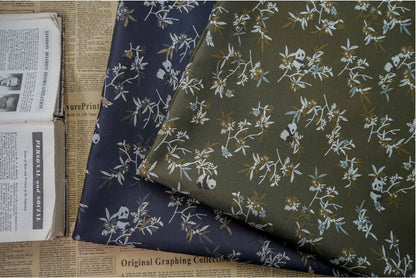 Panda Bamboo Jacquard Fabric: Rayon Blend, 57" Wide