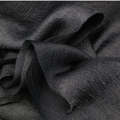 Tissu organza nacré seersucker : 150 cm de large, mélange coton-polyester