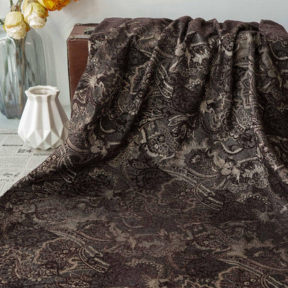 Tissu jacquard chenille Phoenix - Revêtement style palais - Large