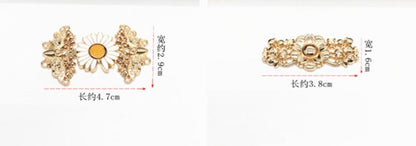 Metal Cheongsam Buttons: Chinese Knot Closures, Sewing Fasteners