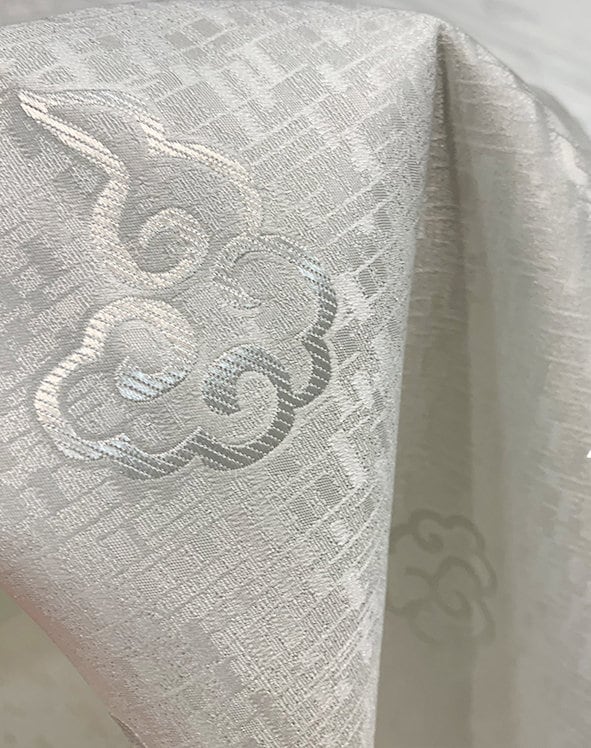 Flying Nimbus Silk Brocade Fabric: 29.5" Wide Jacquard, Costume Dress Material