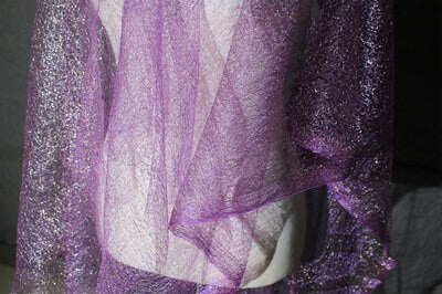 Tissu en maille pailletée, costume irisé, cosplay, vêtements de danse, 160 cm de large