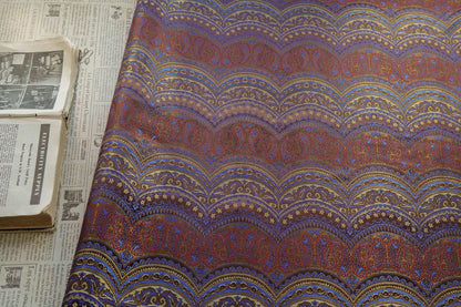 European Artistic Paisley Jacquard Fabric ��� Luxury Upholstery & Fashion Texti"Wide