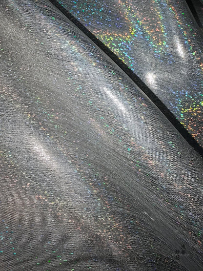Tissu organza scintillant Space Galaxy : 150 cm de large, matériau de couture pour créateur