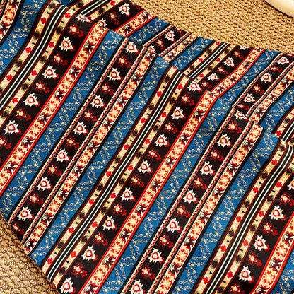 Tissu de couture en coton imprimé à la main : tissu indien pour patchwork et vêtements