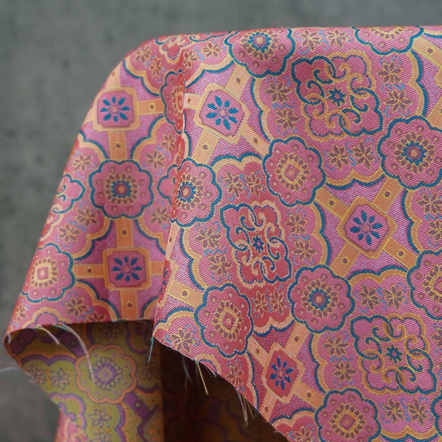 Dunhuang Baoxiang Brocade Fabric: Tibetan Robe, Cheongsam, Upholstery