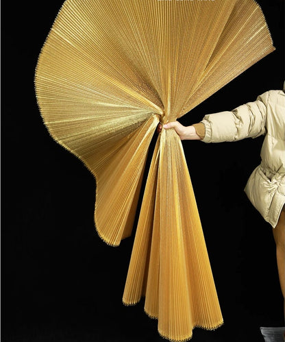 Tulle plissé : texture brillante et froissée, 150 cm de large