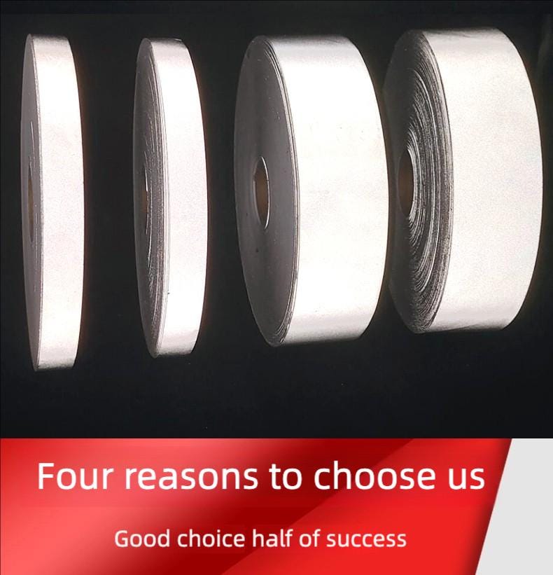 Reflective Silver Luminous Fabric: High Visibility Safety Material