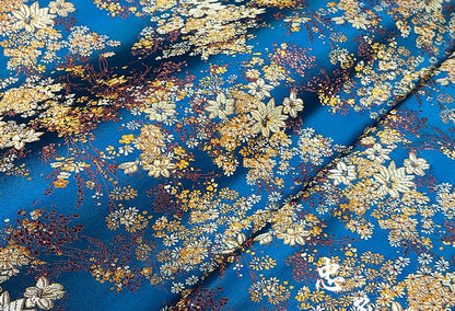 Chinese Brocade Fabric: Silk Rayon Blend for Cheongsam, Qipao