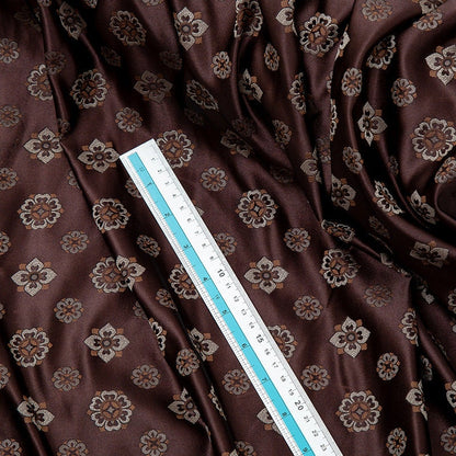 Pipa Flower Brocade Fabric: 59" Jacquard Silk Rayon Blend