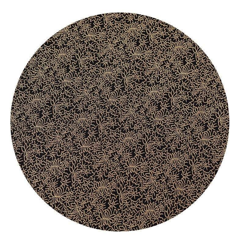 Nishijin Reversible Gold Damask Brocade Fabric: 29.5" Wide