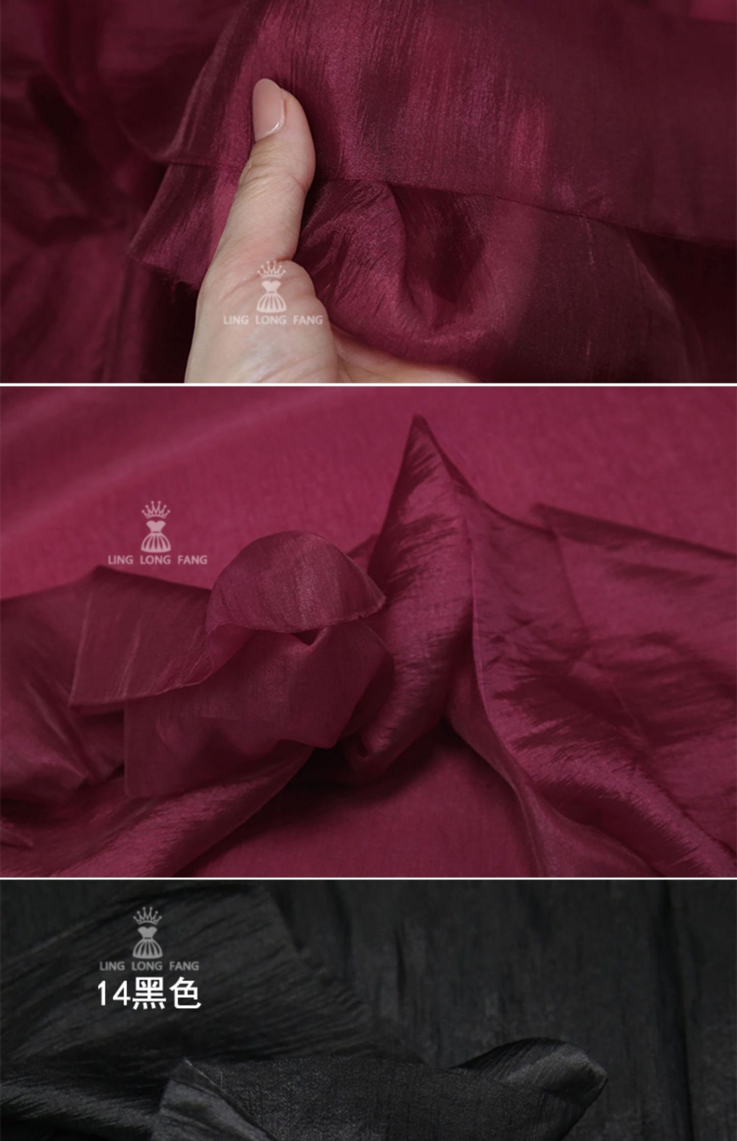 Shiny Glazed Rayon Blend Fabric: Lightweight Pearlescent Material, 59" Wide